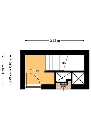 Floorplan - Koetsierbaan 397, 1315 SX Almere